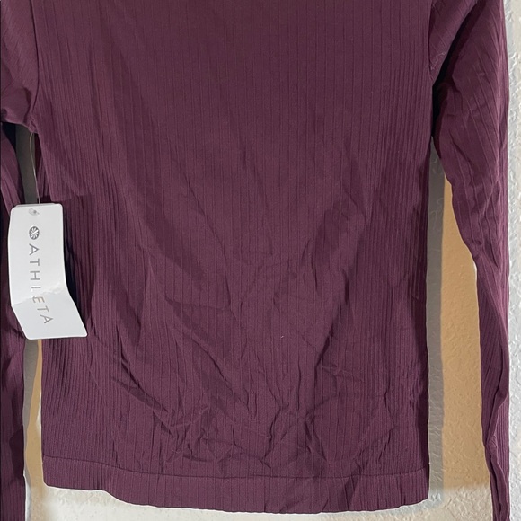 ATHLETA Flurry Seamless Henley Size XXS NEW - Picture 7 of 11
